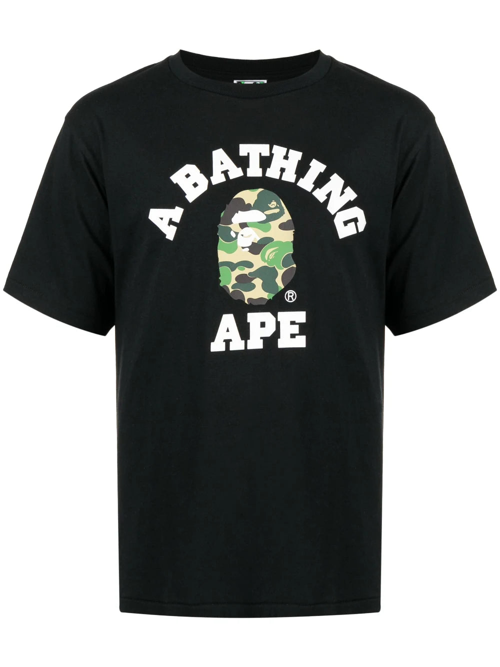A BATHING APE®  logo-print cotton T-shirt