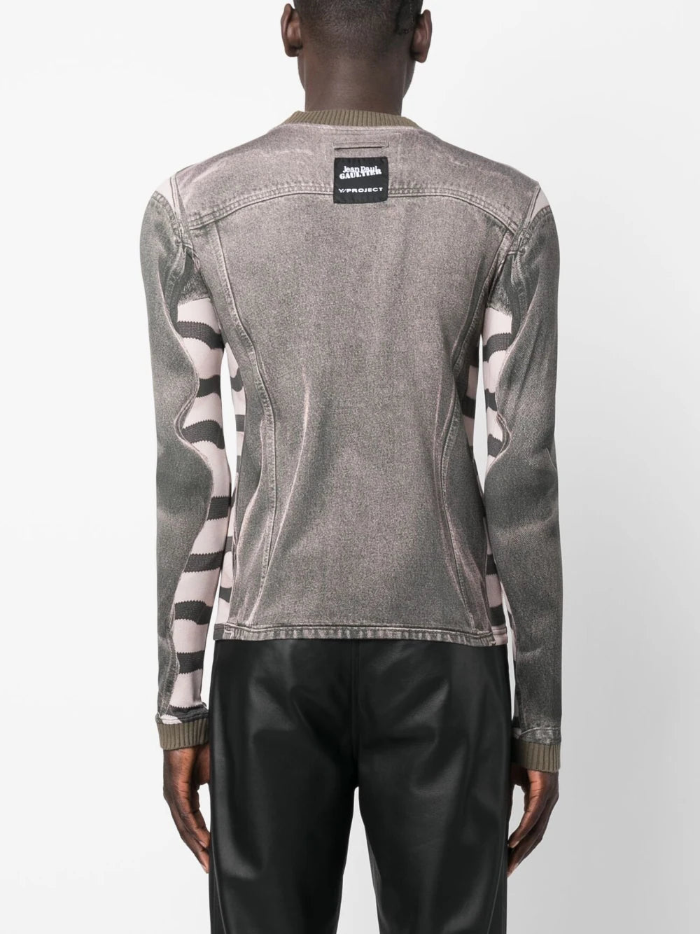 Y/Project  trompe l'oeil-print long-sleeved T-shirt