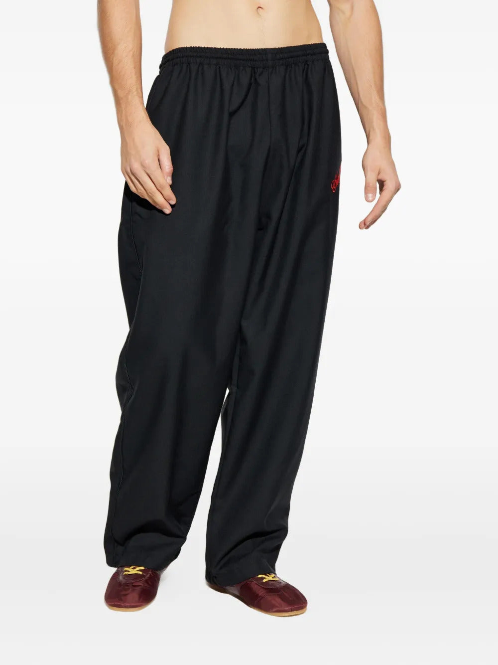 Willy Chavarria logo-embroidered pants - Image 3