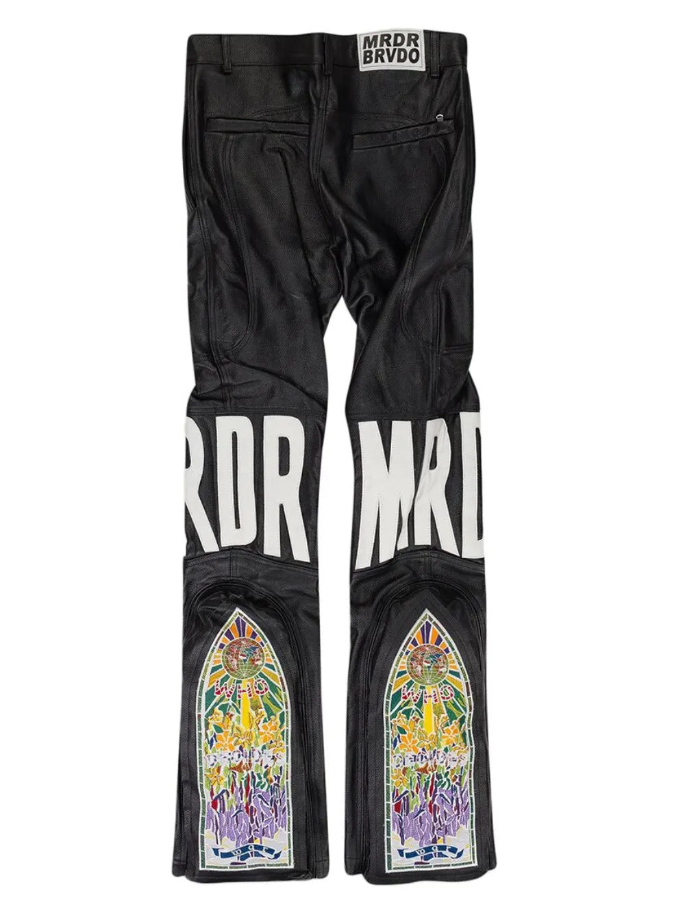 Who Decides War  mrdr leather trousers