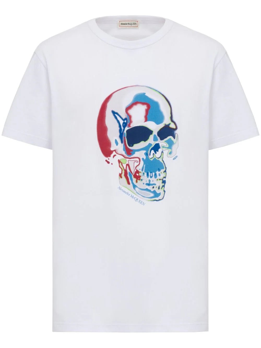 Alexander McQueen  Solarised Skull print T-shirt