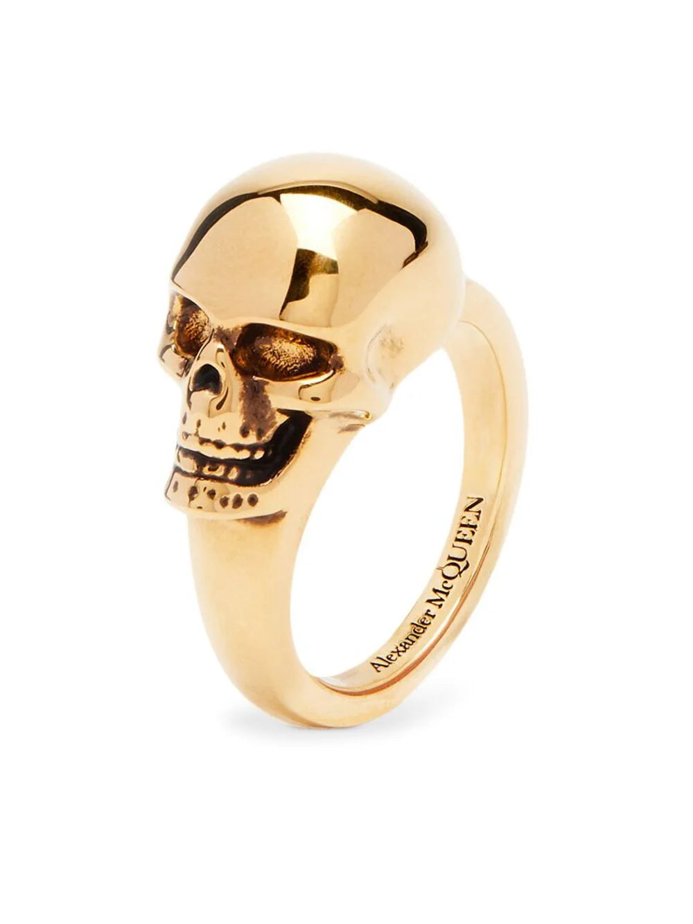 Alexander McQueen The Side Skull ring