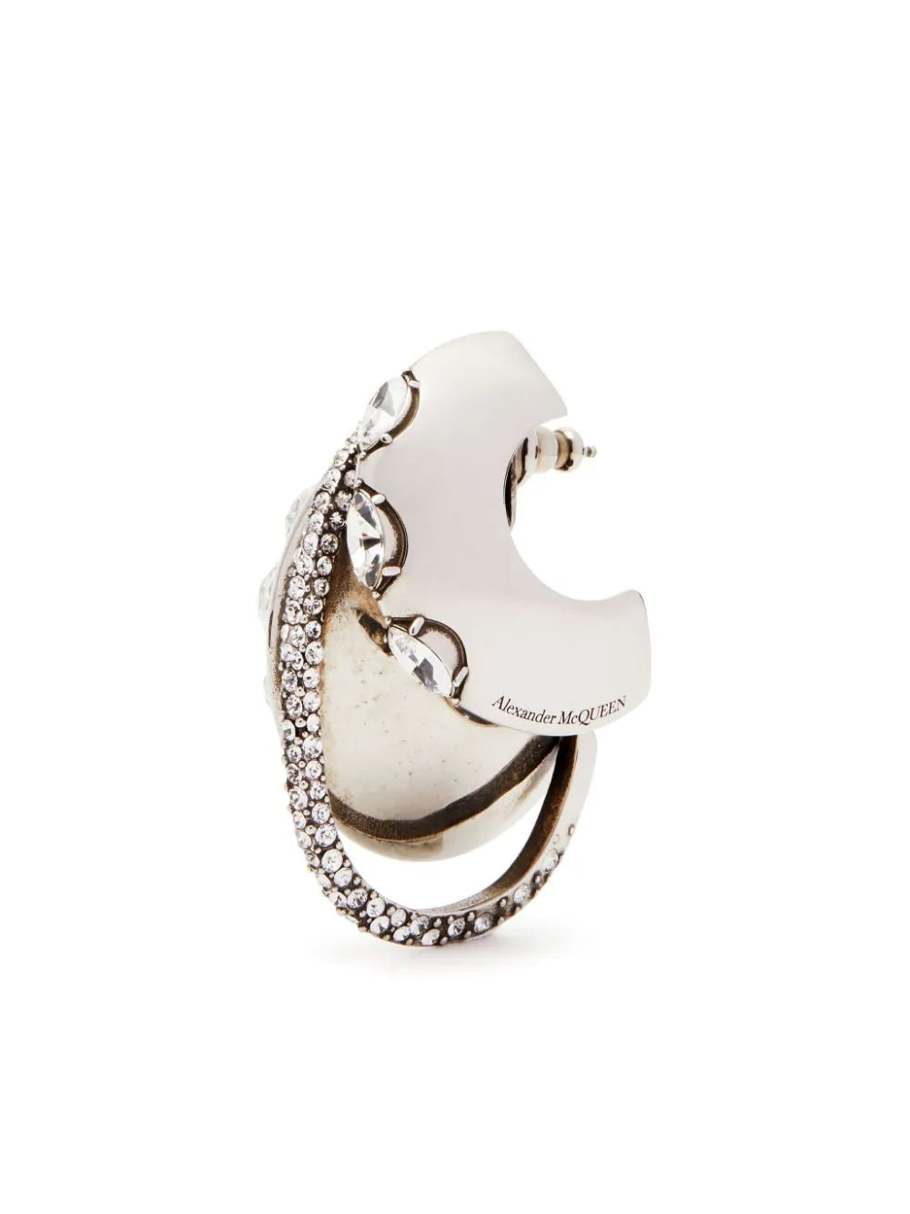 Alexander McQueen  Jewelled Accumulation earrings