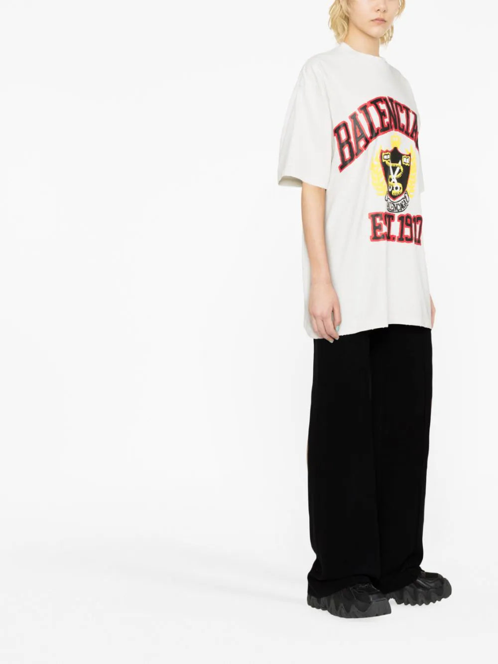Balenciaga  graphic-print cotton T-shirt