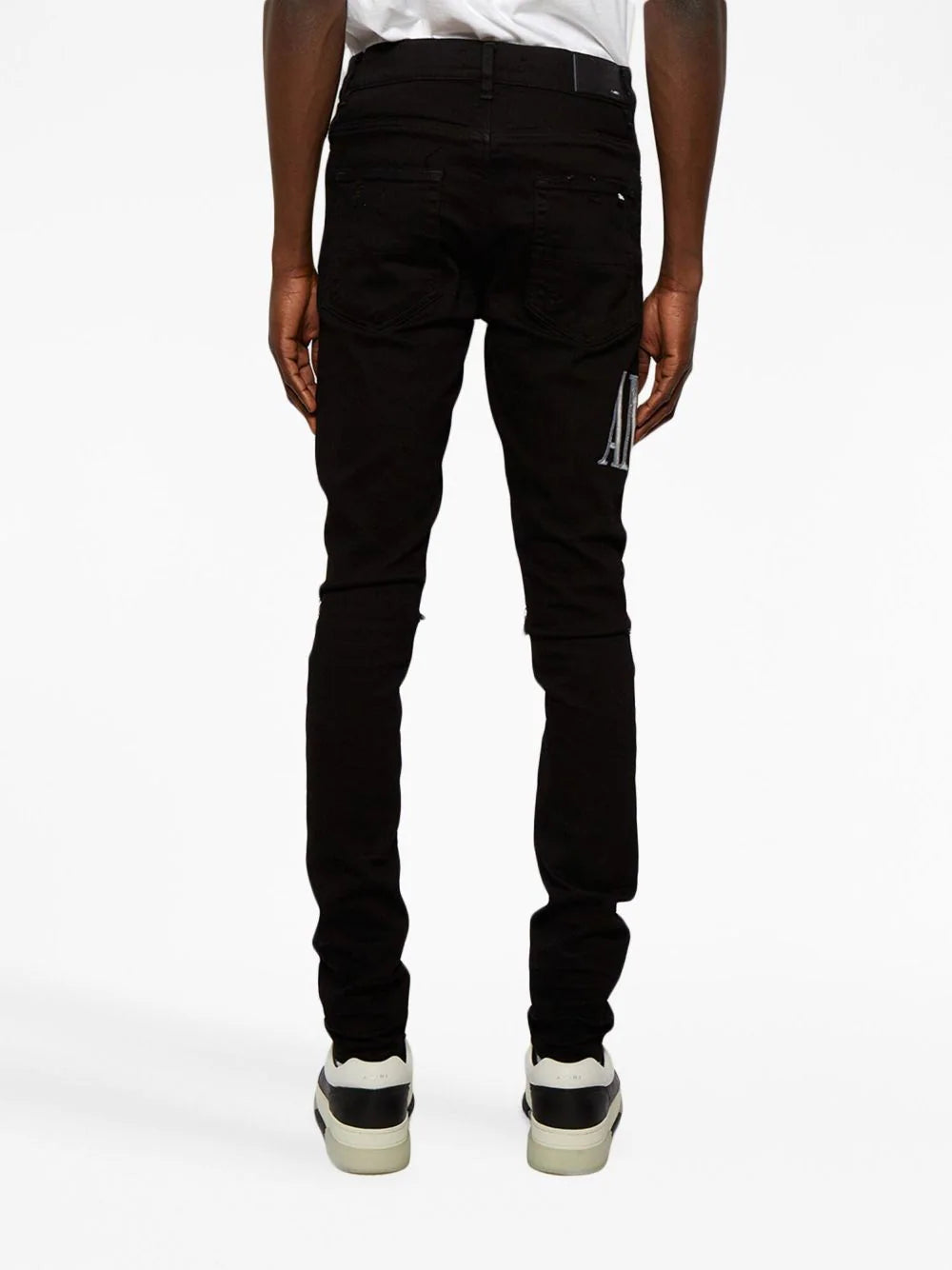 AMIRI  Tie-Dye Core logo-embroidered jeans