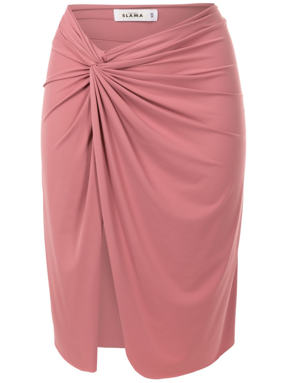 Amir Slama  asymmetric gathered-detail skirt