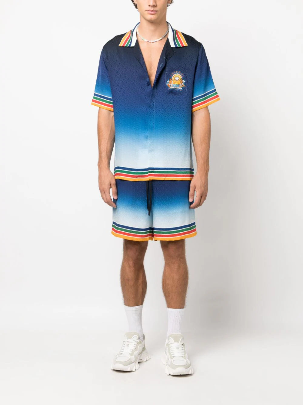 Casablanca  For The Peace-print shirt