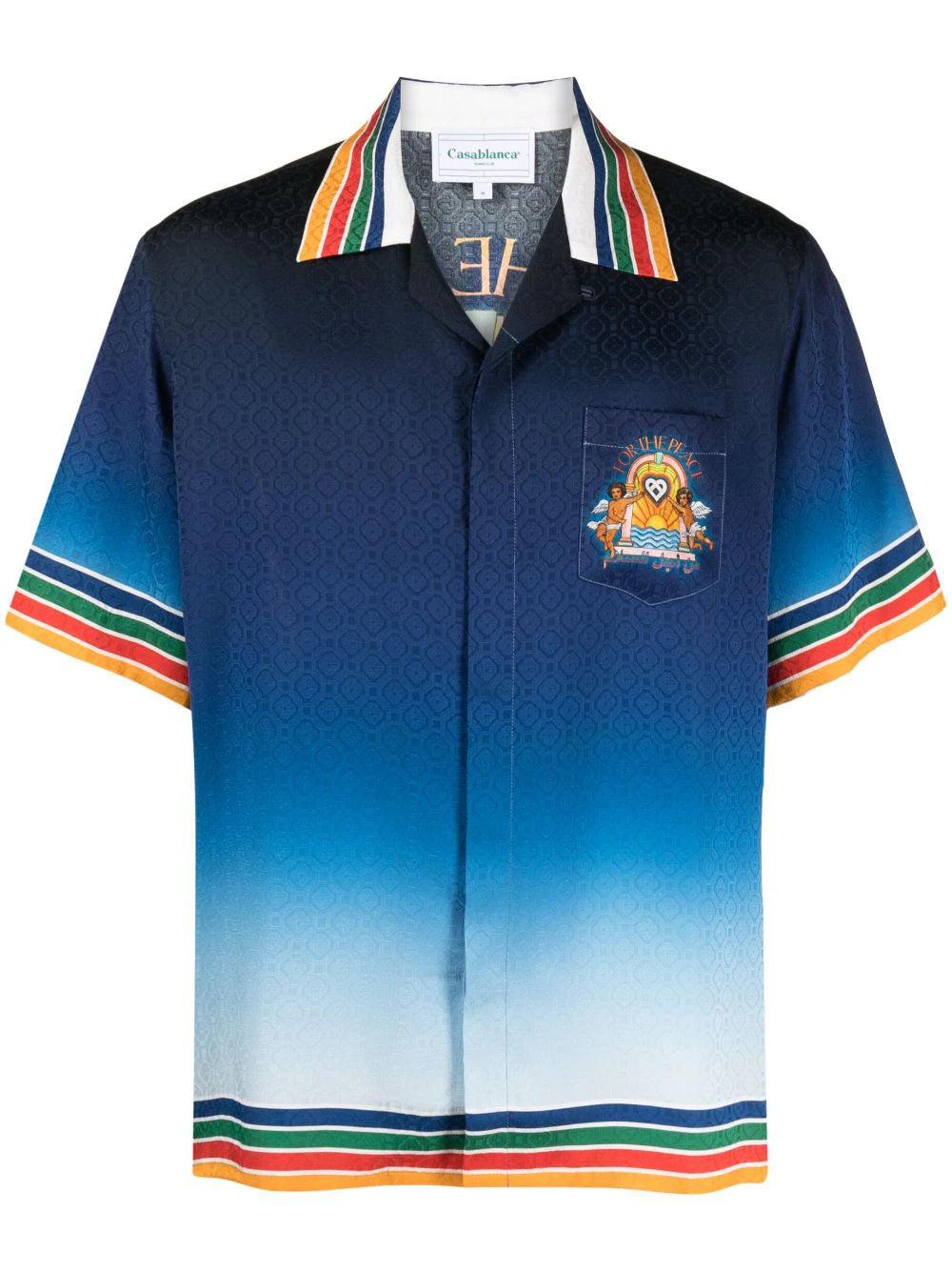 Casablanca  For The Peace-print shirt