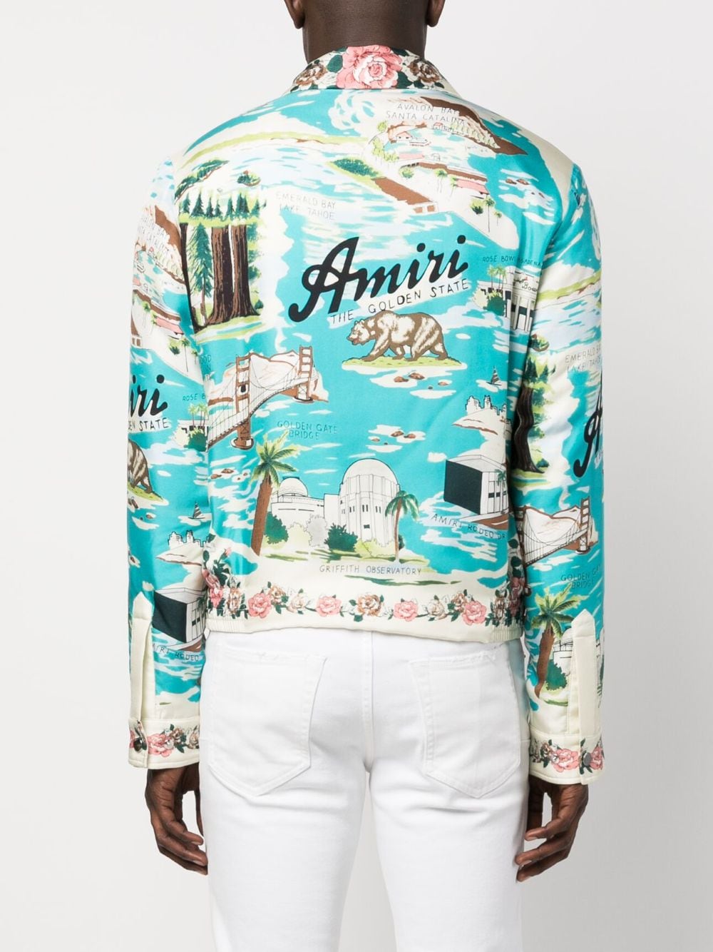 AMIRI California graphic-print shirt jacket