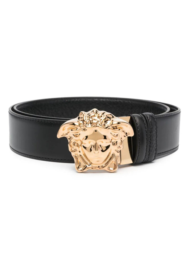 Versace  La Medusa reversible leather belt