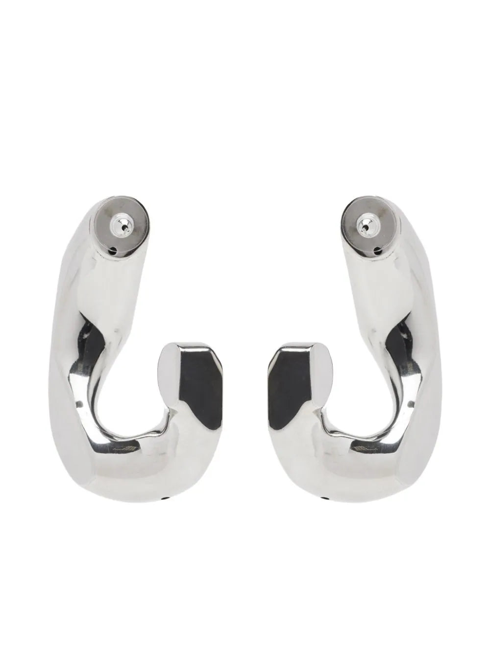 Alexander McQueen  chain hoop earrings