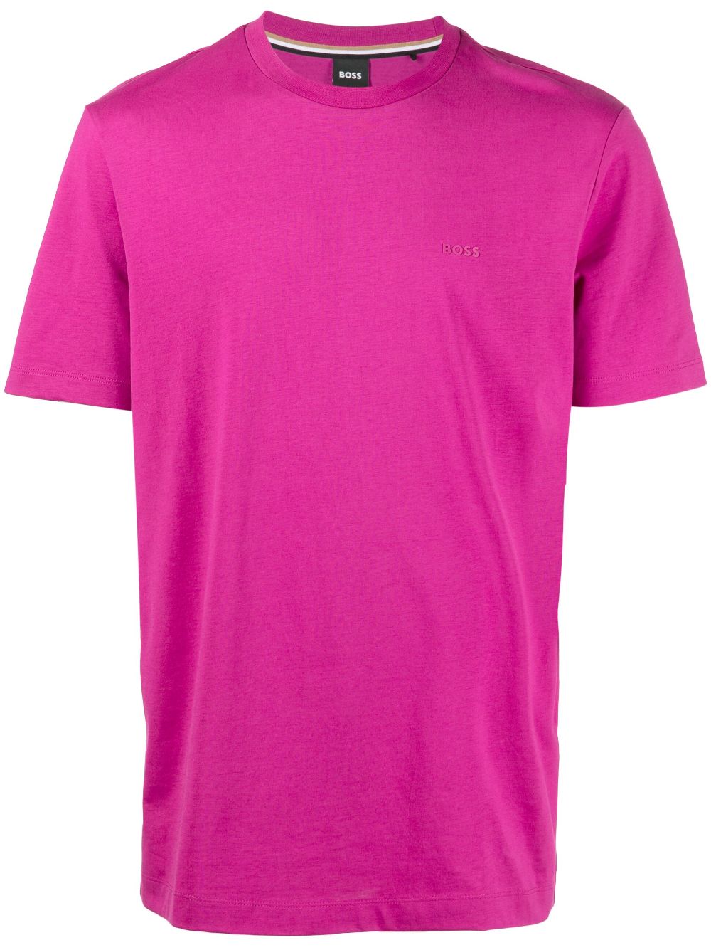 BOSS  logo-print cotton T-shirt