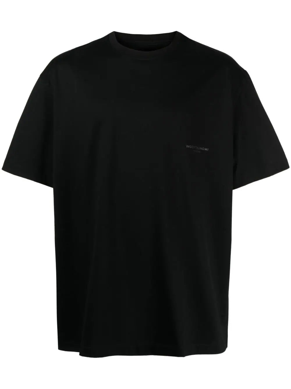 Wooyoungmi  logo-detail plain T-shirt