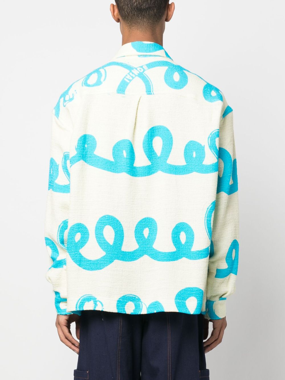 Bonsai  tie-dye shirt jacket