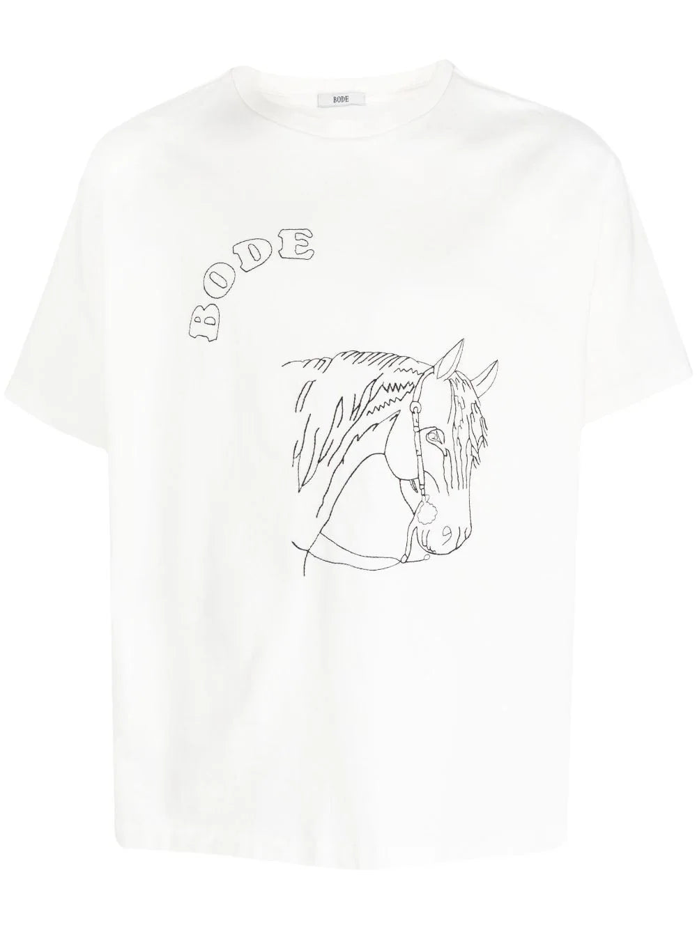 BODE  embroidered short-sleeve T-shirt