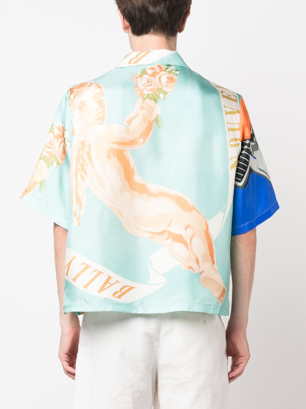 Bally  graphic-print short-sleeved shirt