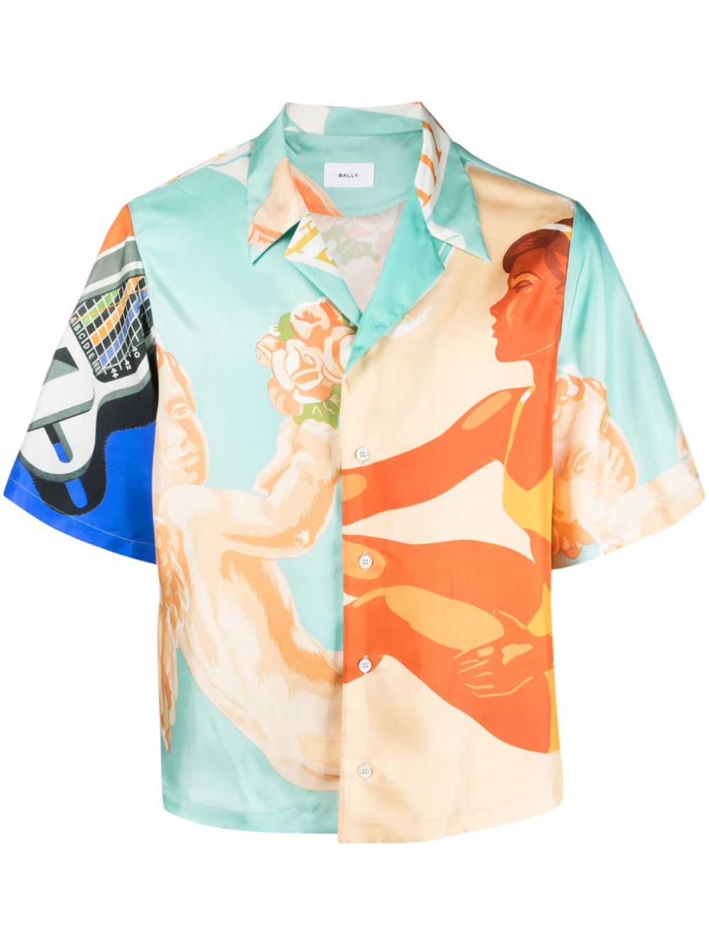 Bally  graphic-print short-sleeved shirt