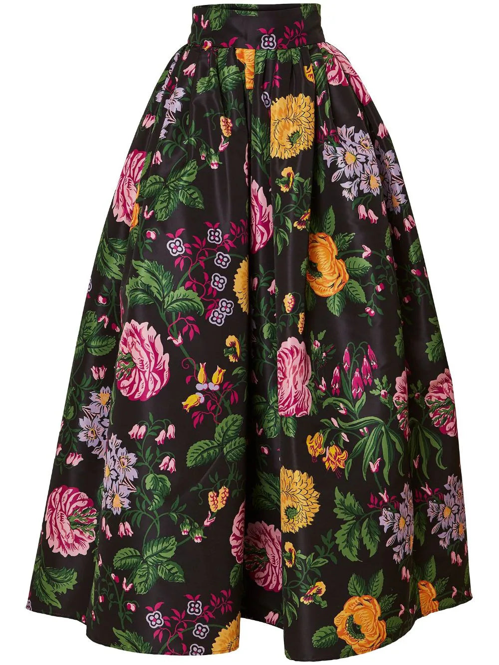 Carolina Herrera  floral-print ball skirt