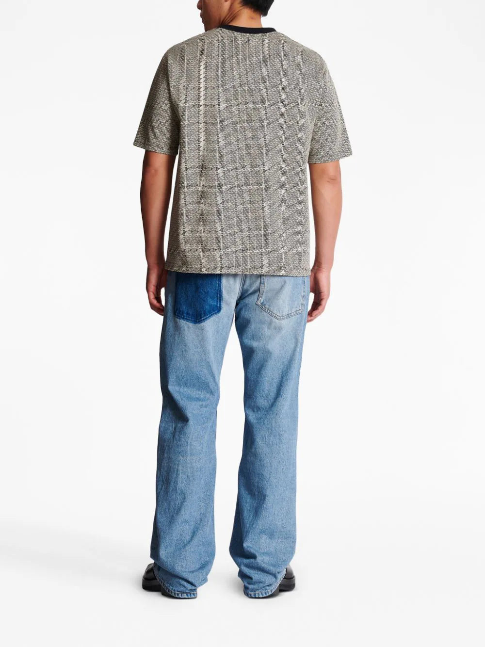 Balmain  monogram-print T-shirt