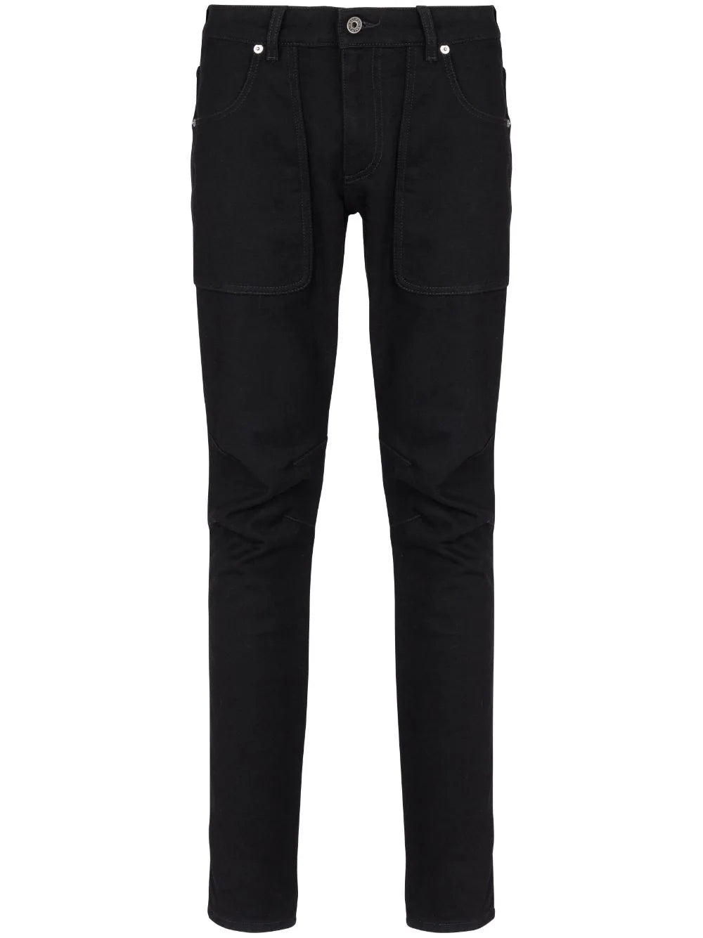 Balmain  seam-detail slim-fit jeans