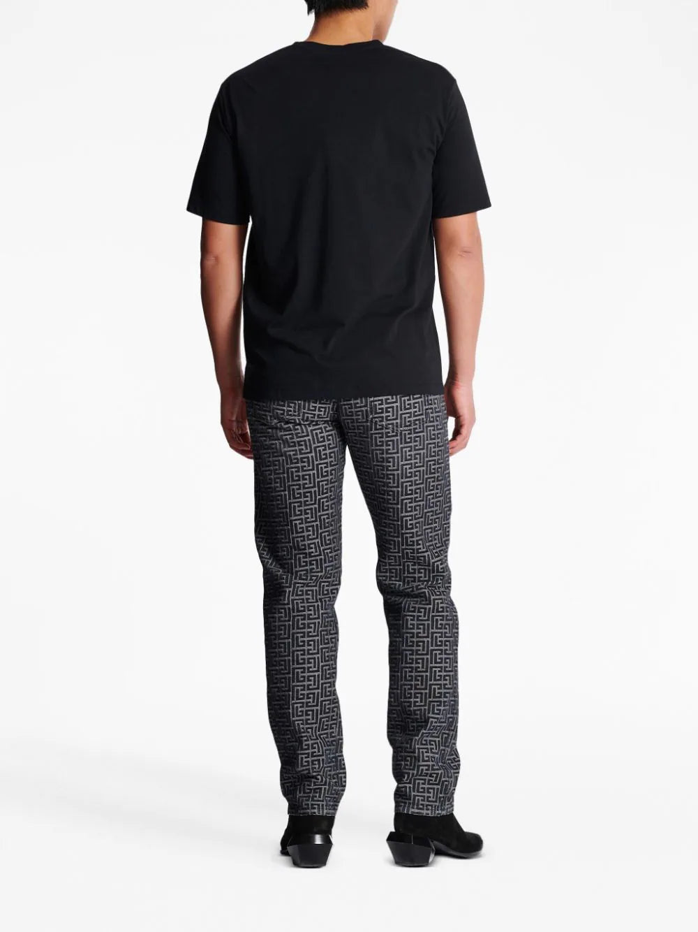 Balmain  Coin Flock round-neck T-shirt