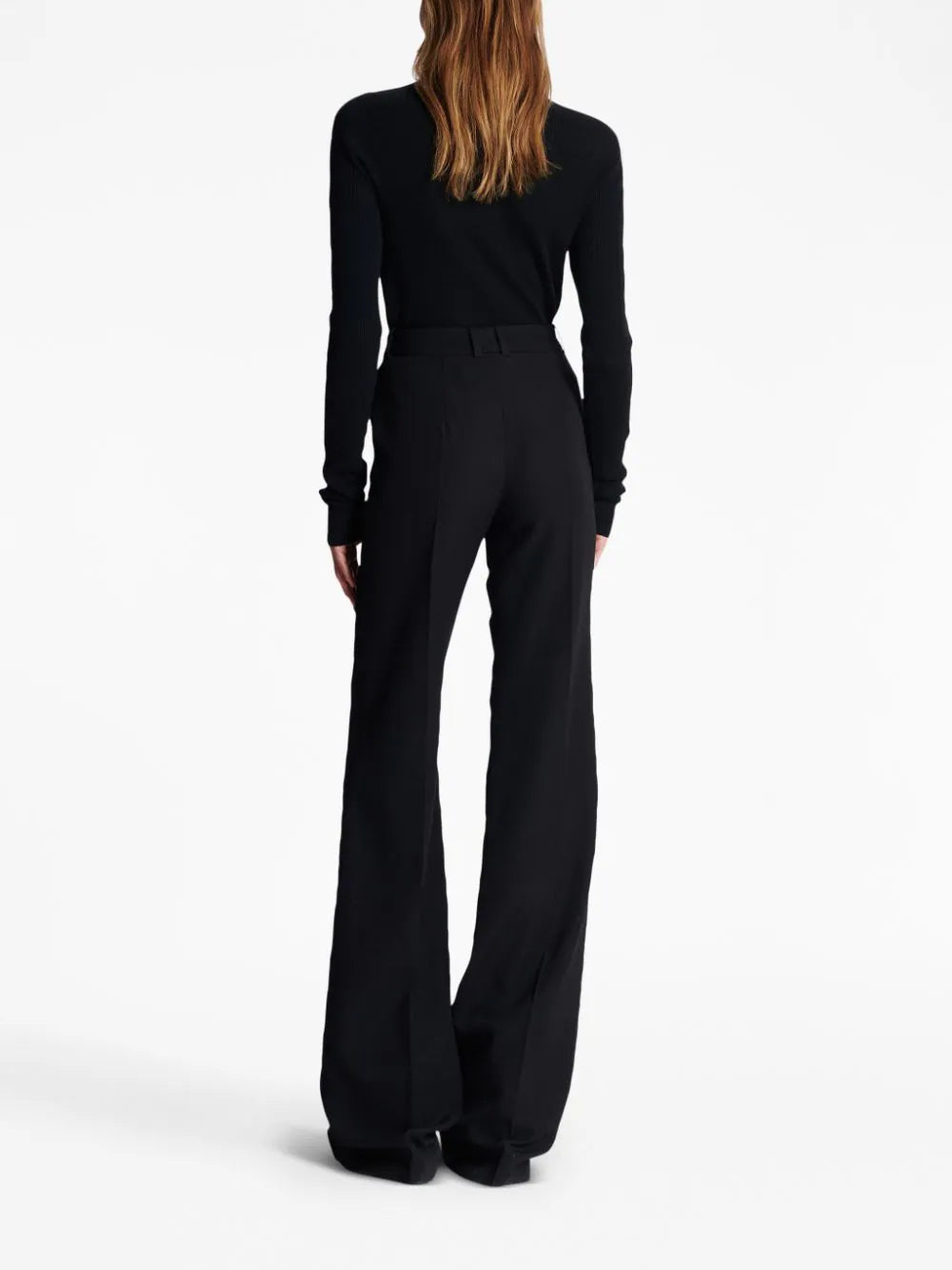 Balmain  wool flared trousers