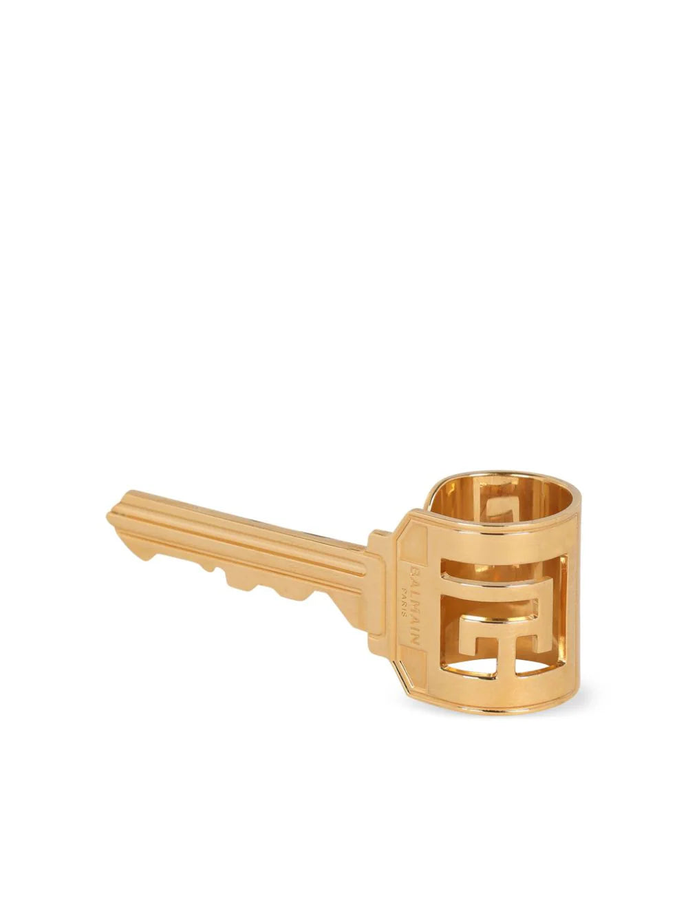 Balmain  engraved-logo adjustable-fit ring