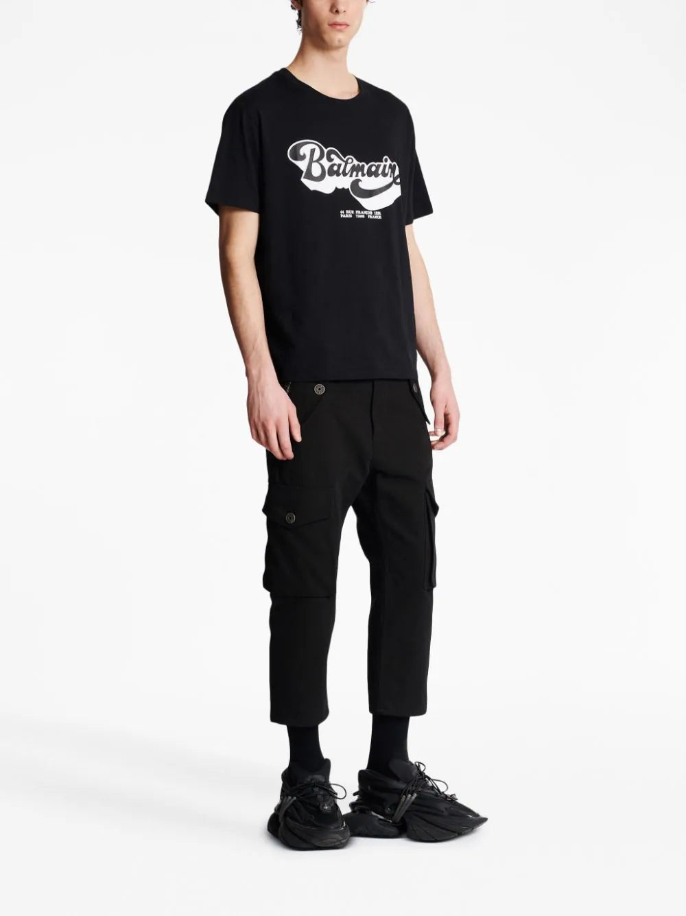 Balmain 70s logo-print T-shirt