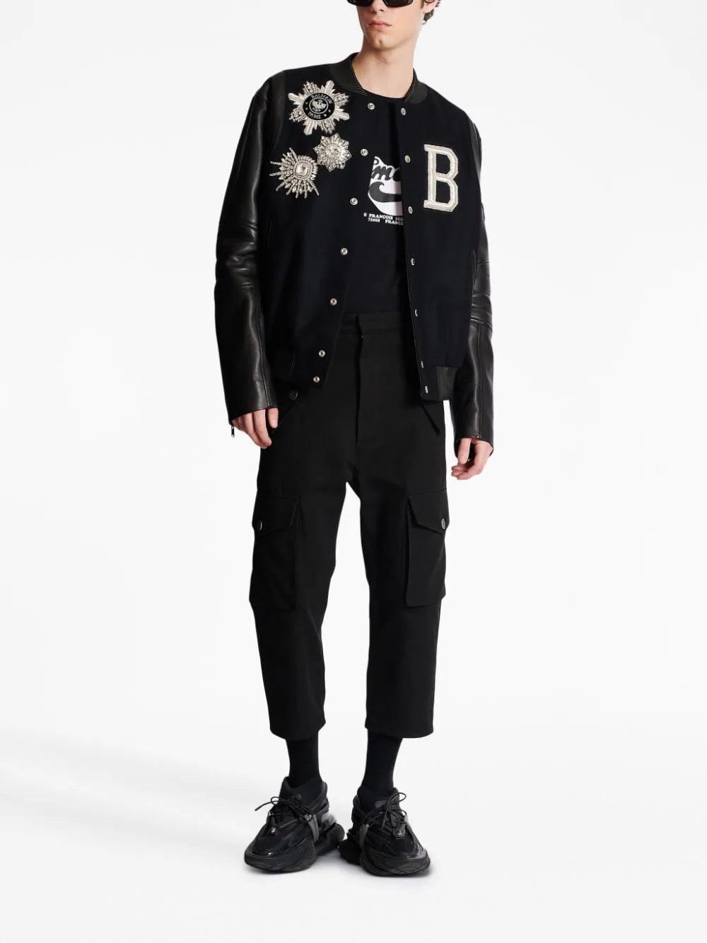 Balmain 70s logo-print T-shirt