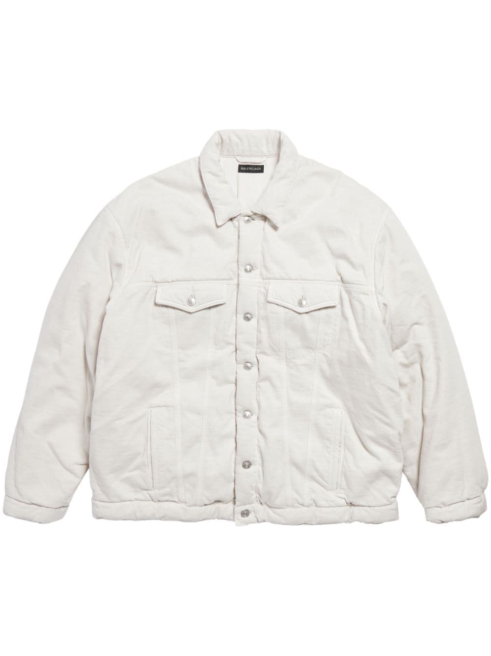 Balenciaga padded cotton denim jacket
