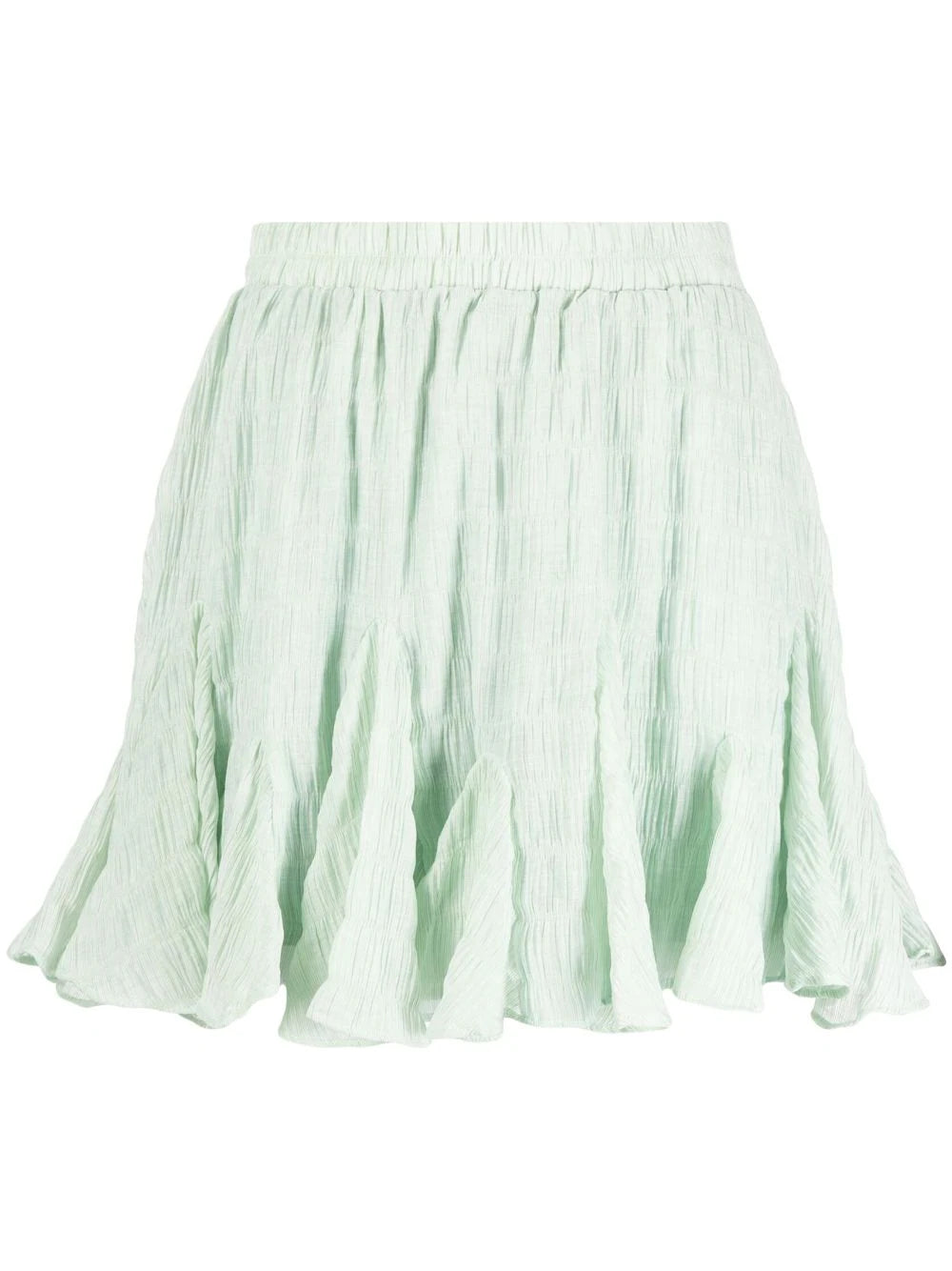 b+ab  flared ruffled skirt