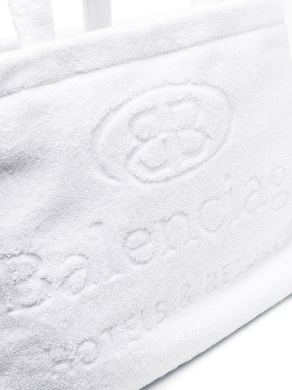 Balenciaga  Jumbo logo-debossed tote bag
