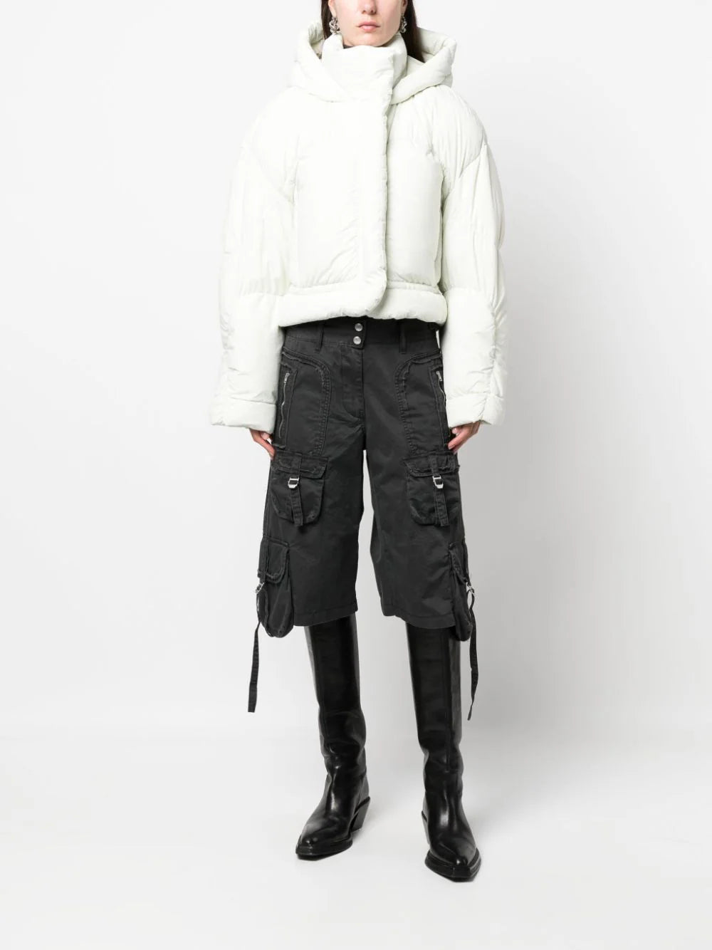 Acne Studios hooded puffer jacket