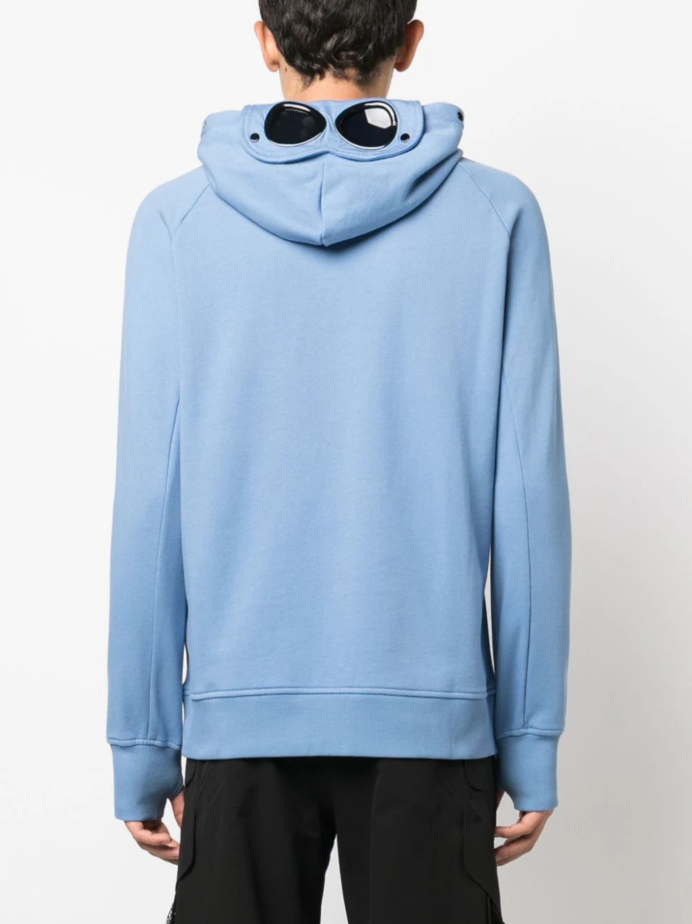 C.P. Company Goggles-detail jersey-fleece hoodie
