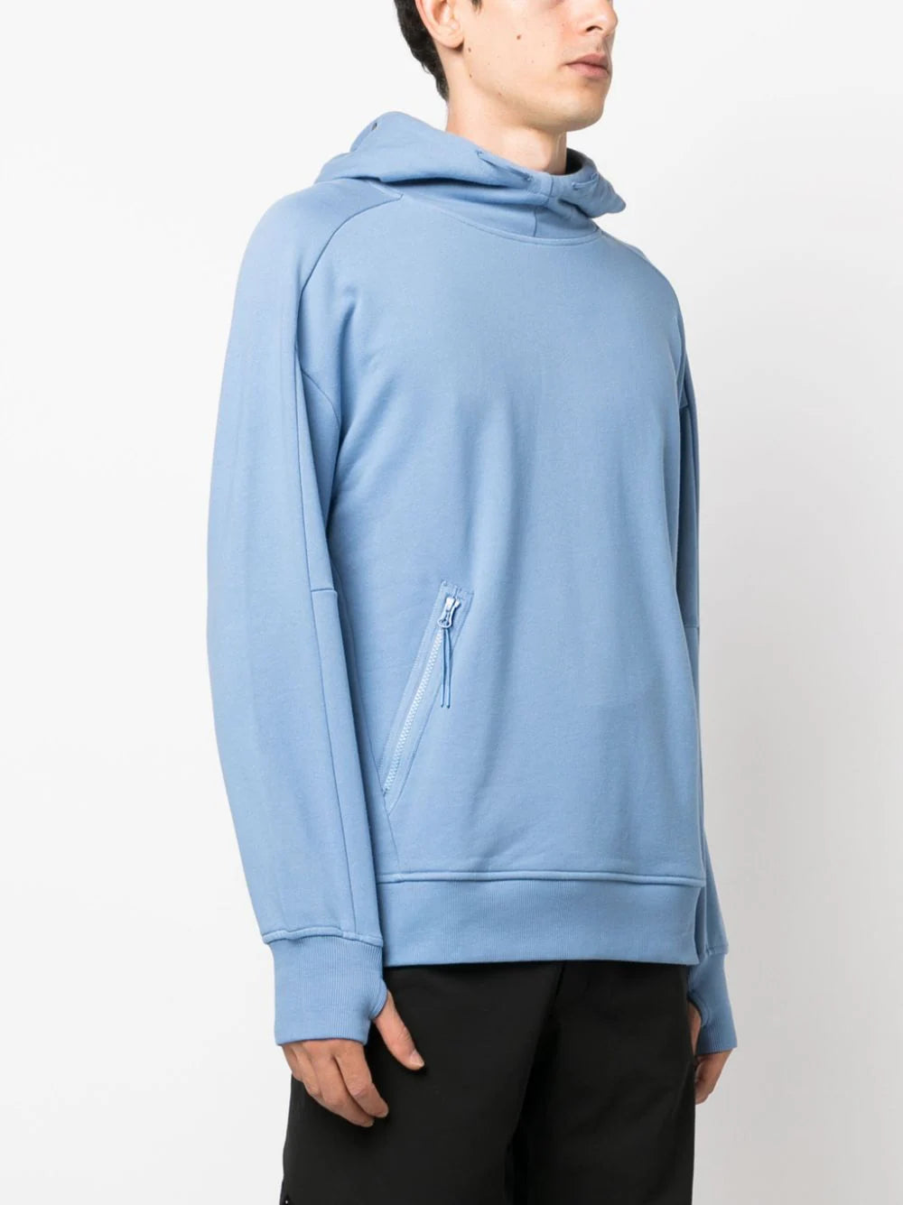 C.P. Company Goggles-detail jersey-fleece hoodie