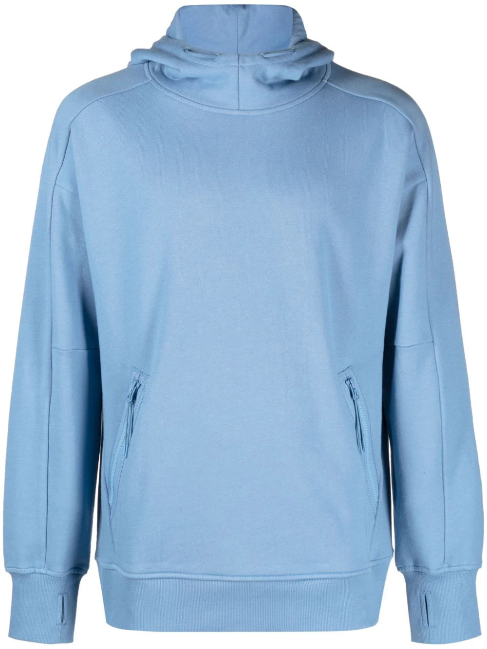 C.P. Company  Goggles-detail jersey-fleece hoodie