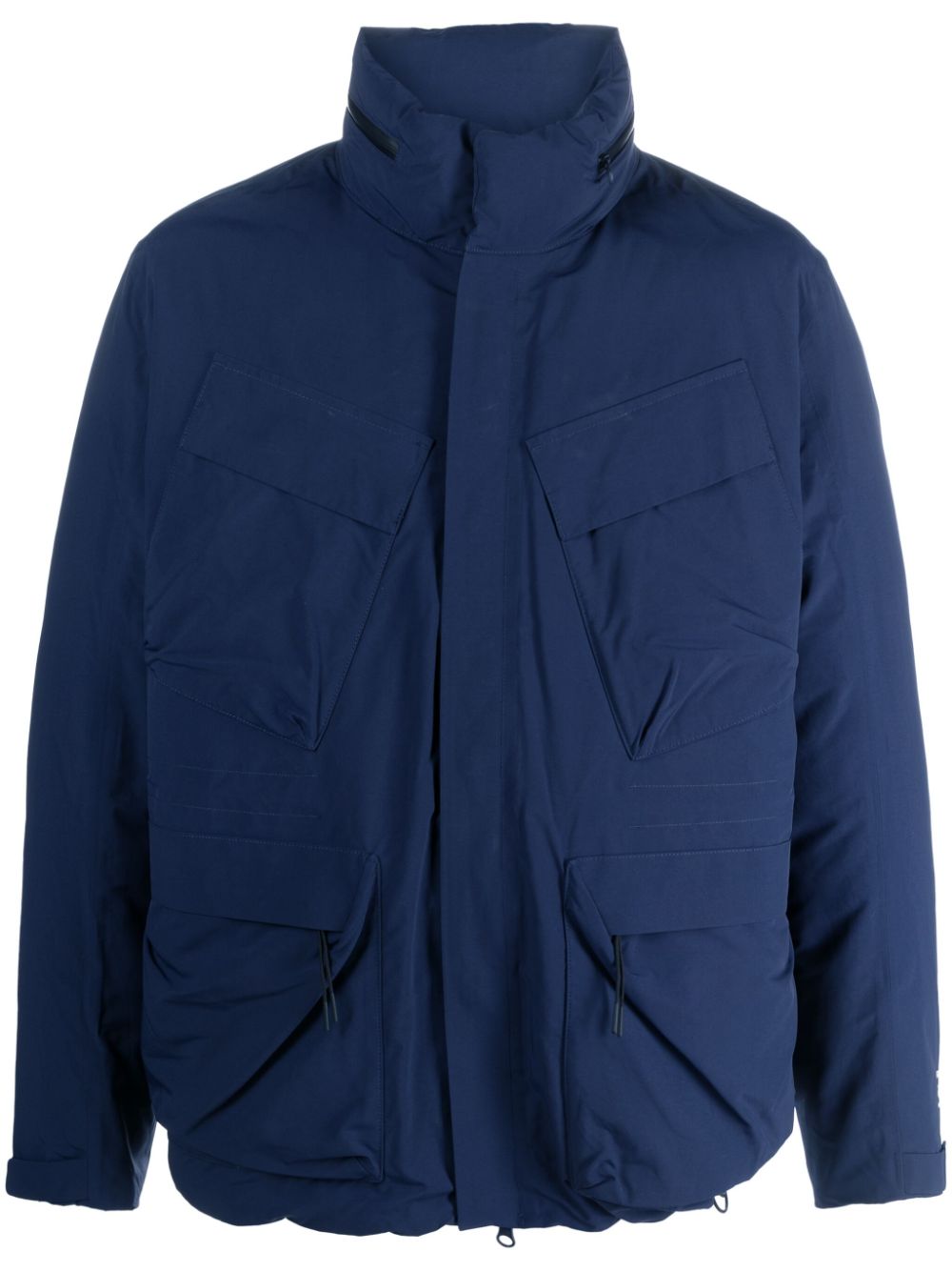 C.P. Company  logo-print cargo-pocket jacket