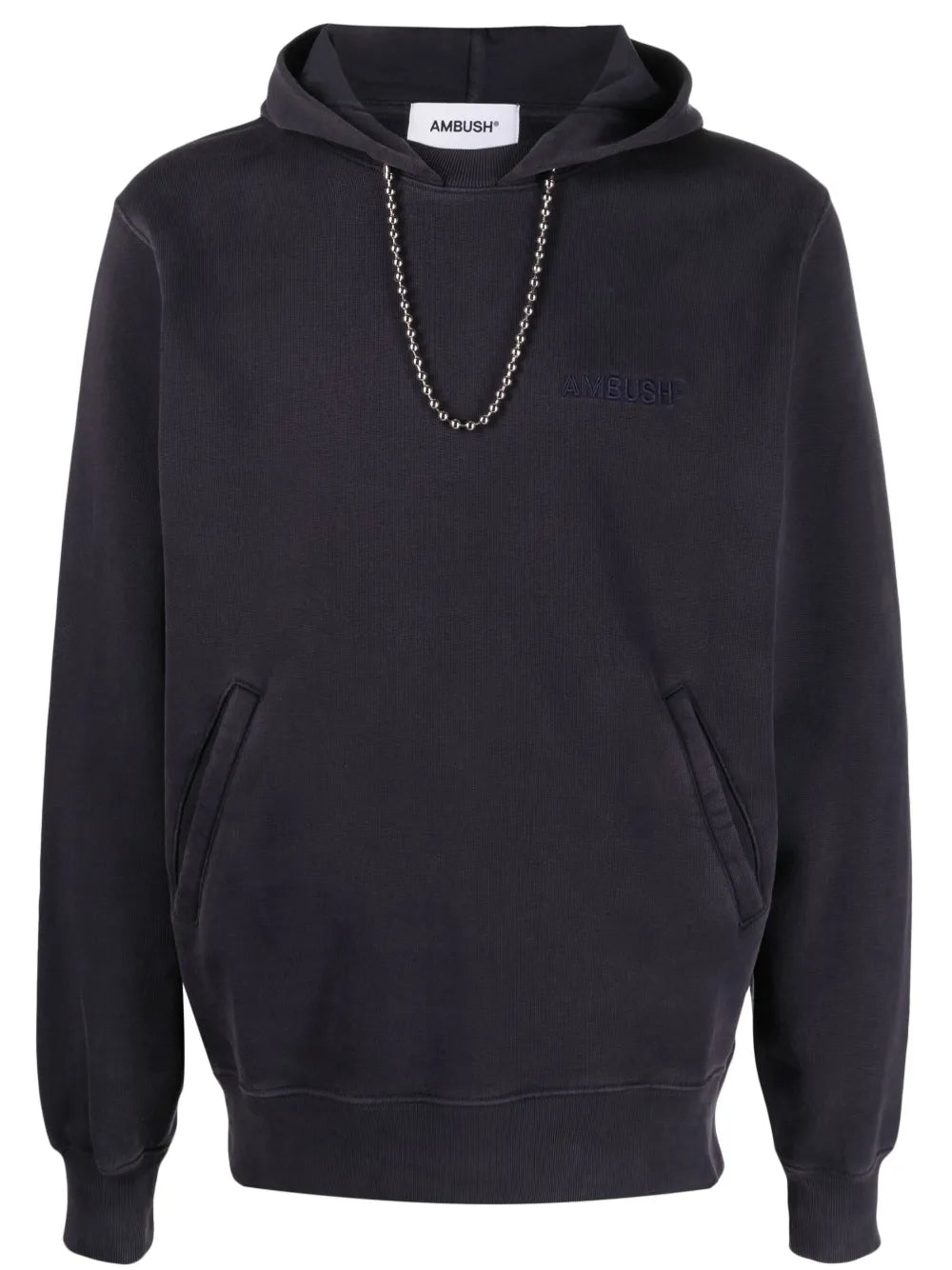 AMBUSH  ball-chain cord cotton hoodie