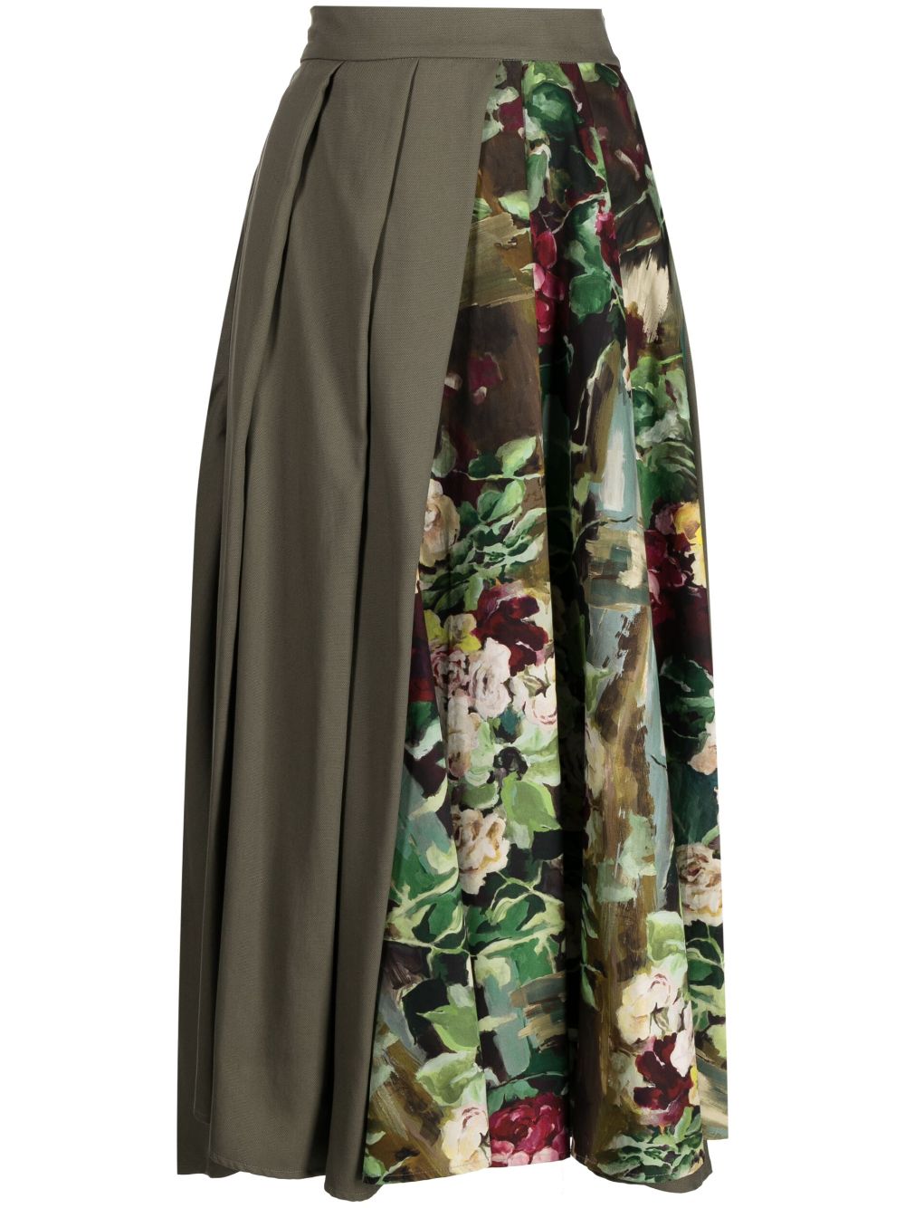 Antonio Marras  floral-print pleated skirt
