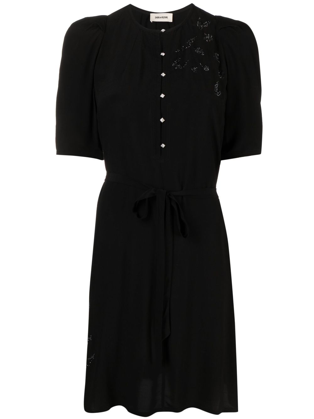 Zadig&Voltaire  rhinestone-embellished mini dress