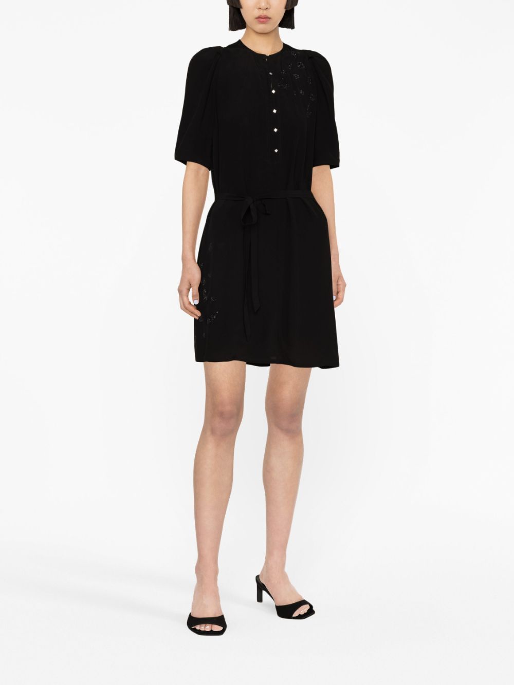 Zadig&Voltaire  rhinestone-embellished mini dress