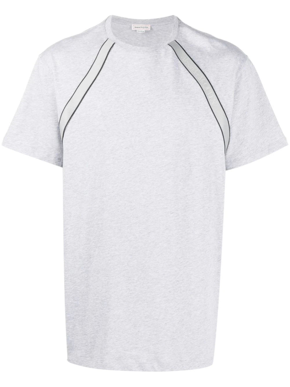 Alexander McQueen  logo-tape detail T-shirt