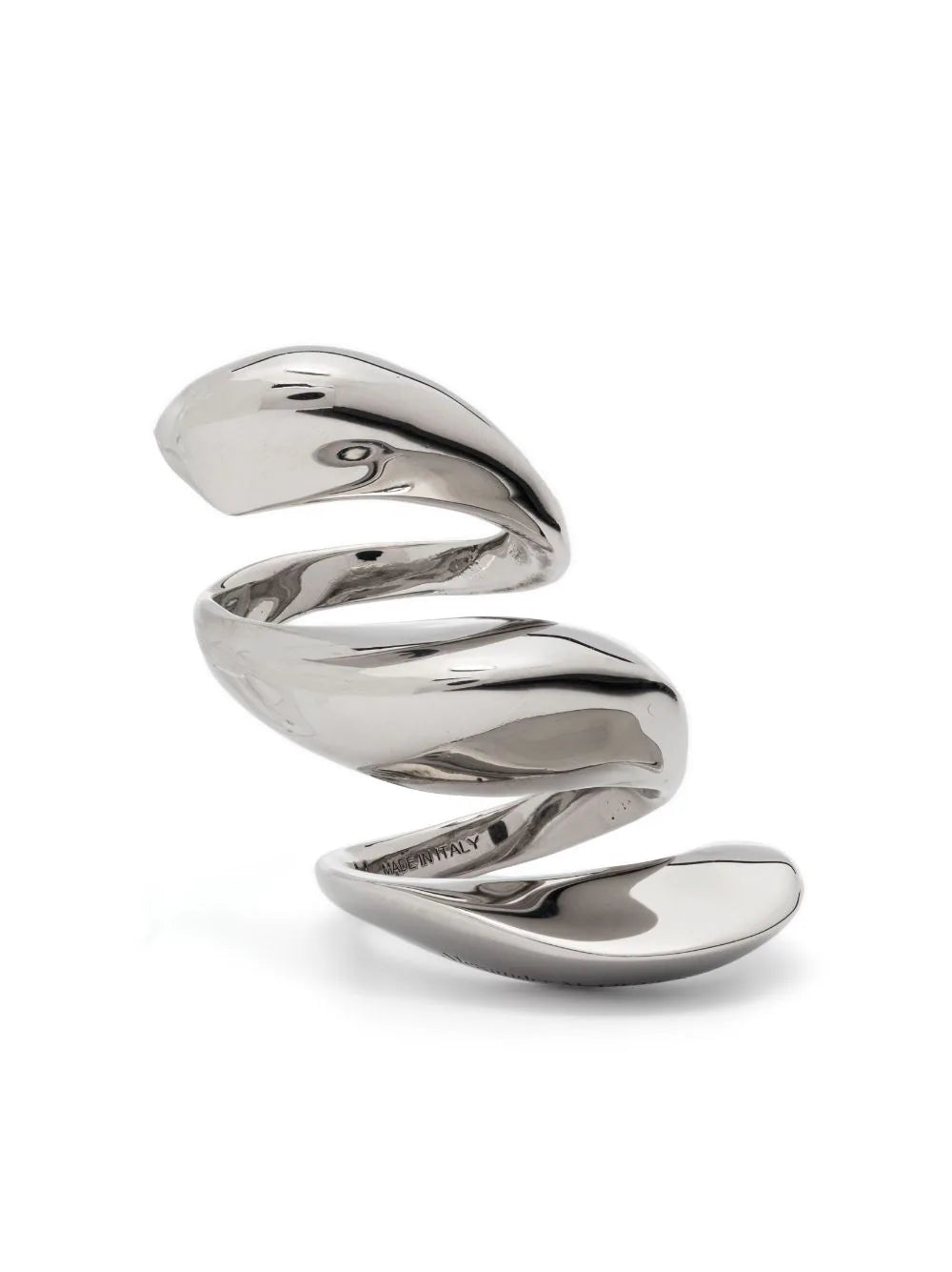 Alexander McQueen Twisted polished-finish ring