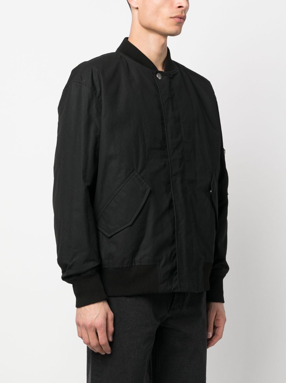 A.P.C.  zip-pocket cotton bomber jacket