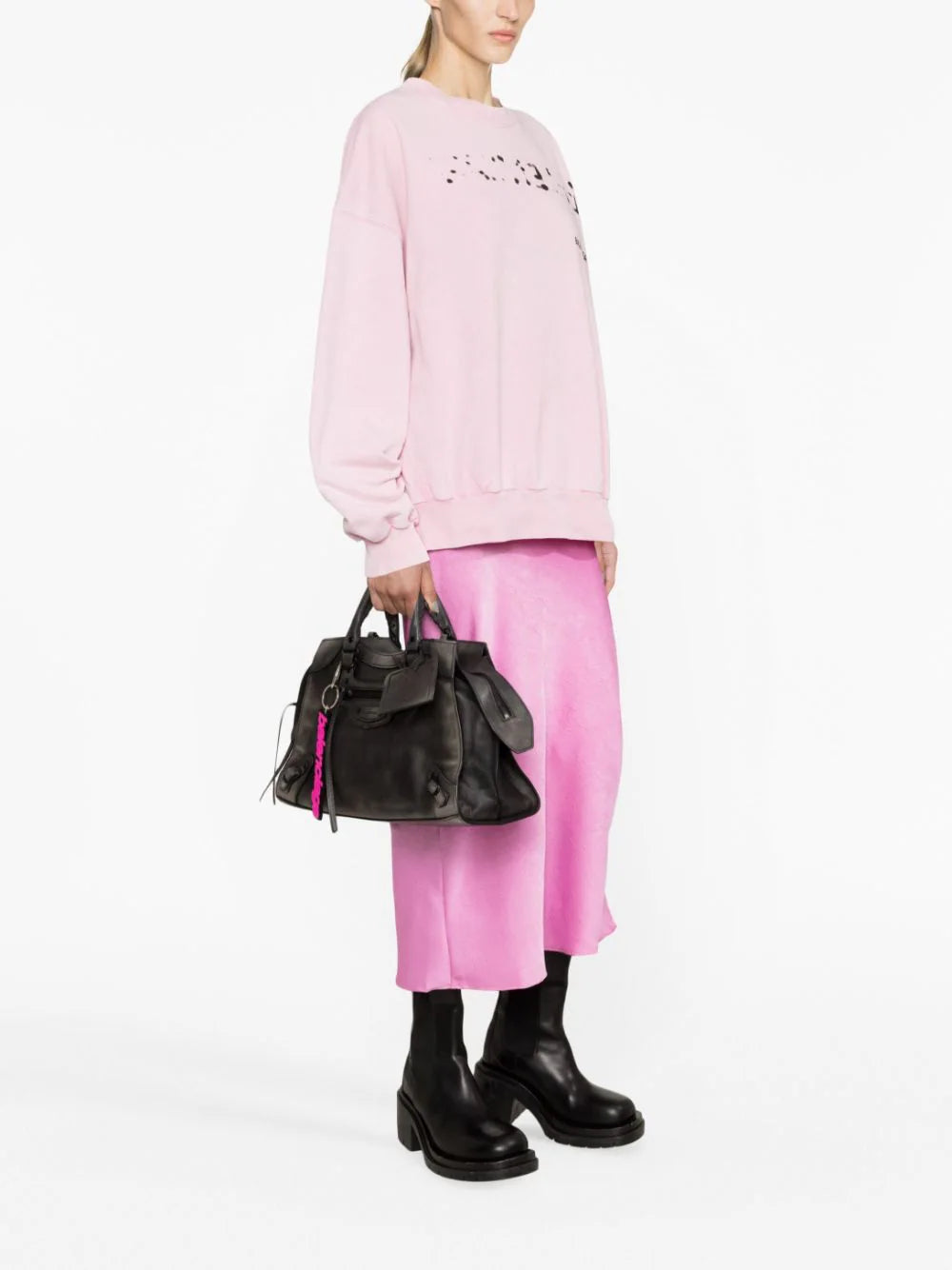 Balenciaga  logo-print sweatshirt