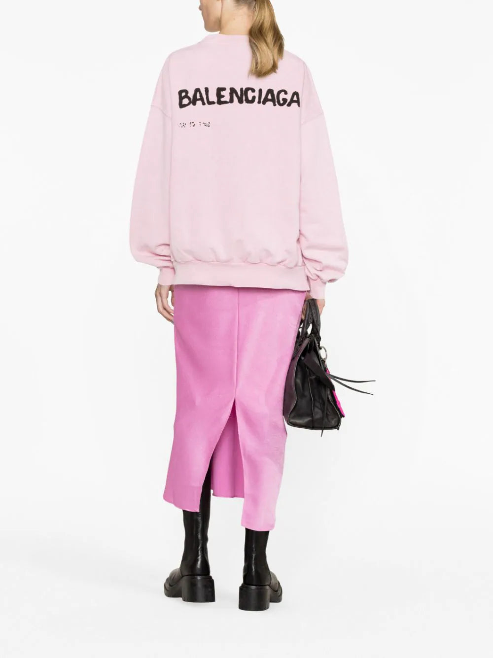 Balenciaga  logo-print sweatshirt