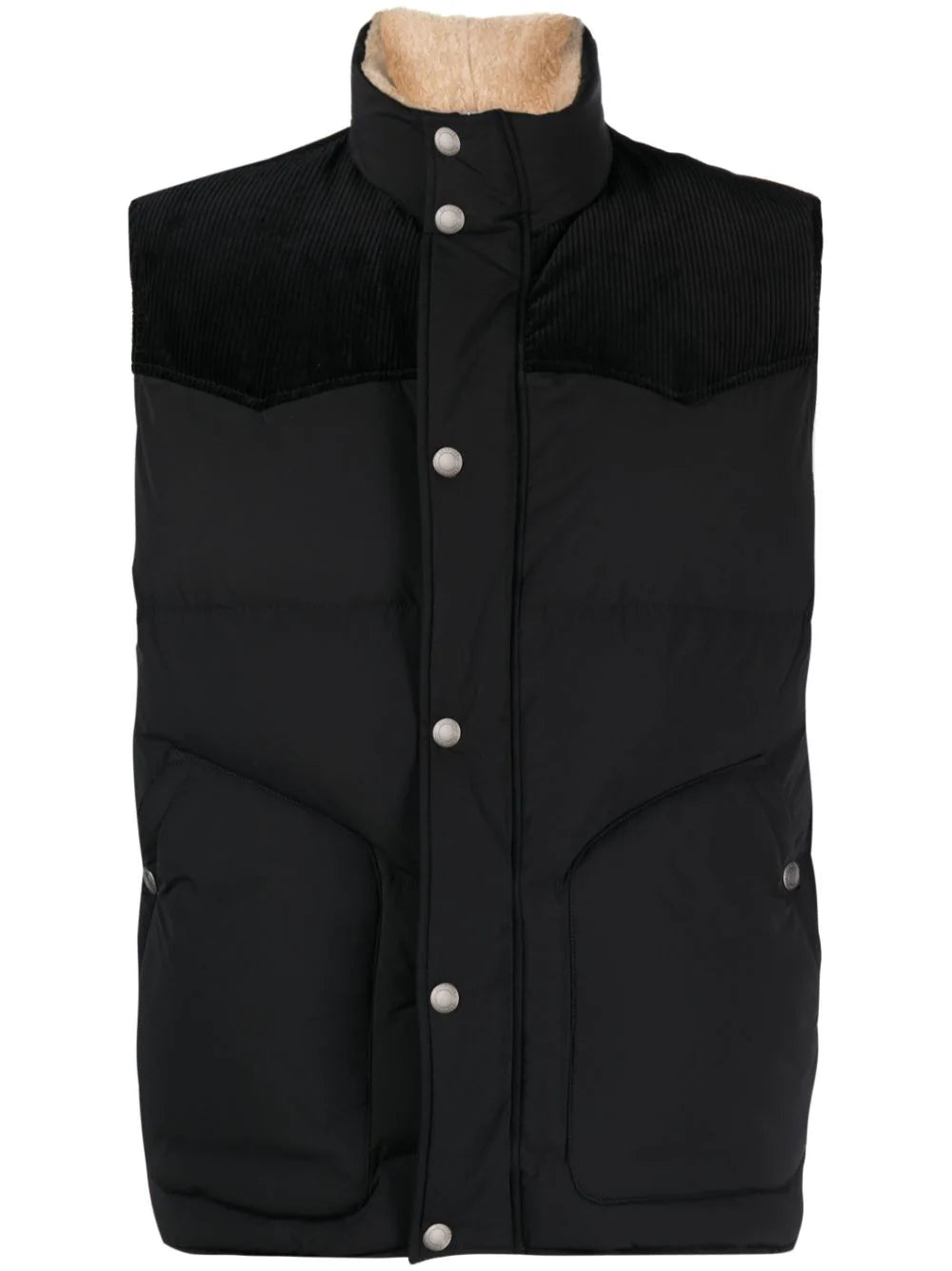 Brunello Cucinelli  high-neck padded vest