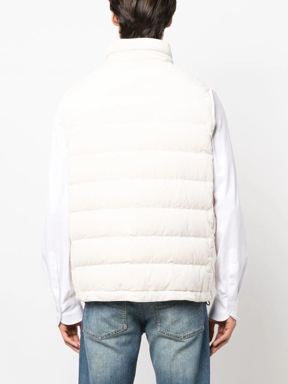 Brunello Cucinelli  corduroy padded down gilet