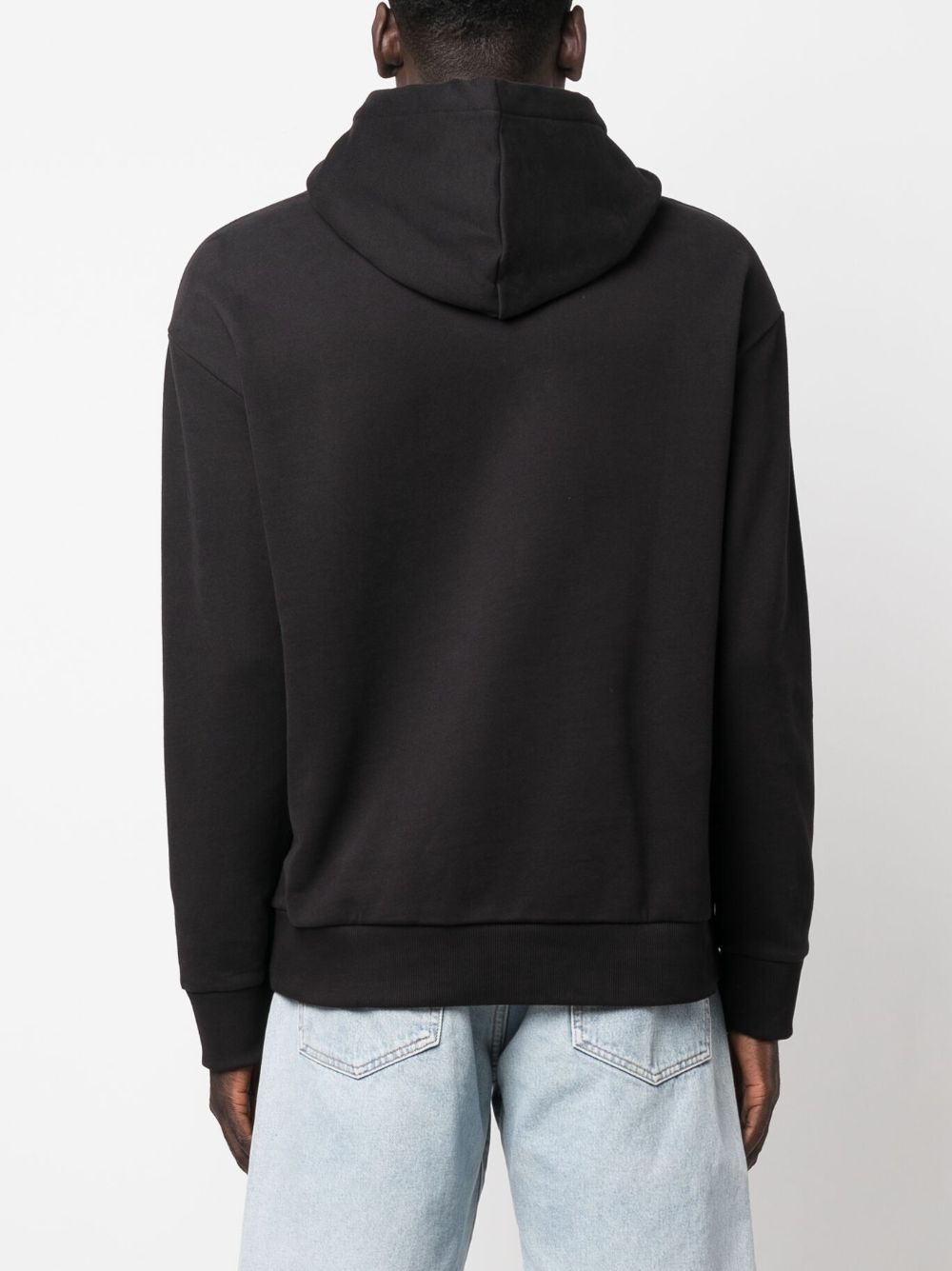 Calvin Klein  logo-print cotton hoodie