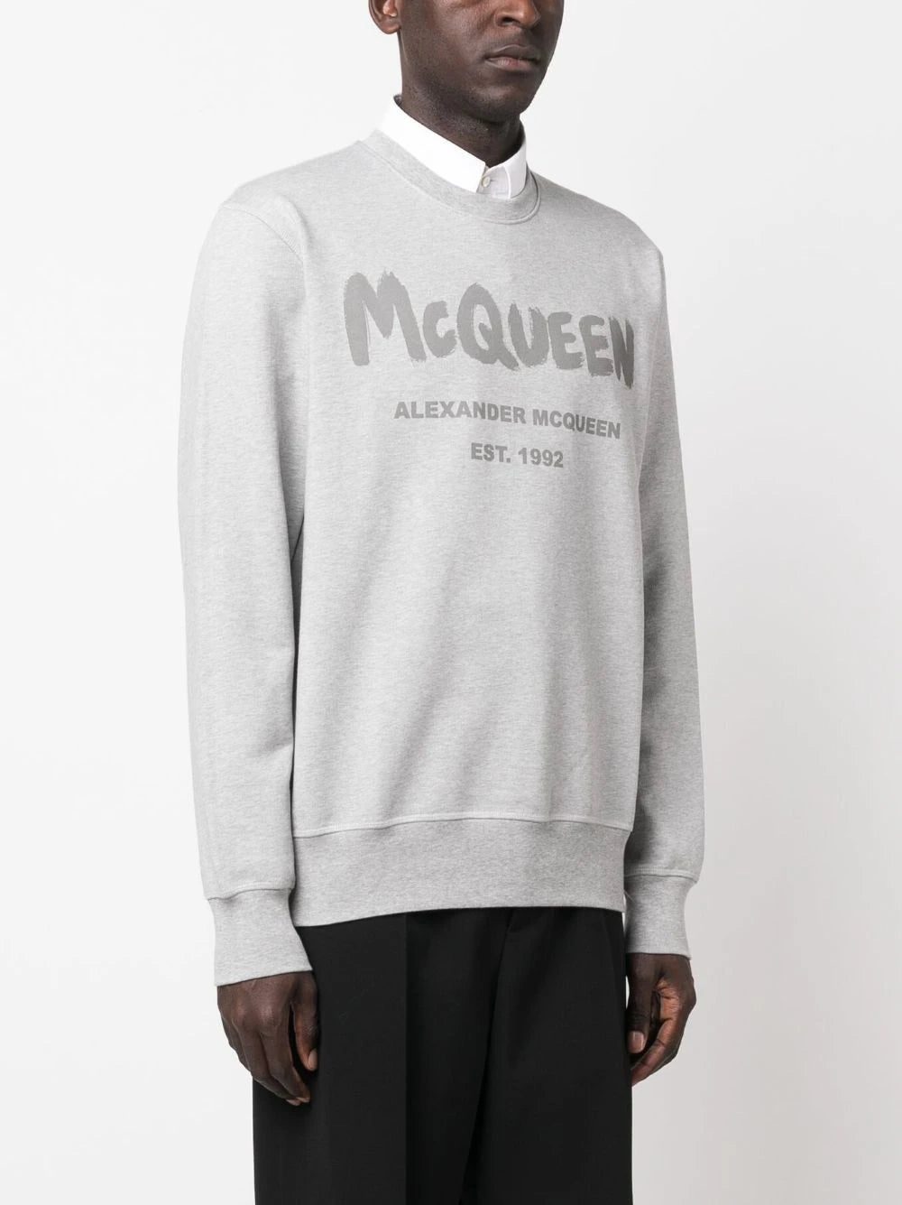 Alexander McQueen  logo-print sweatshirt